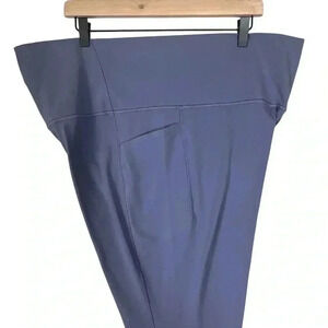 Athleta Plus Size 3x Amethyst Salutation Stash Pocket II 7/8 3x Leggings